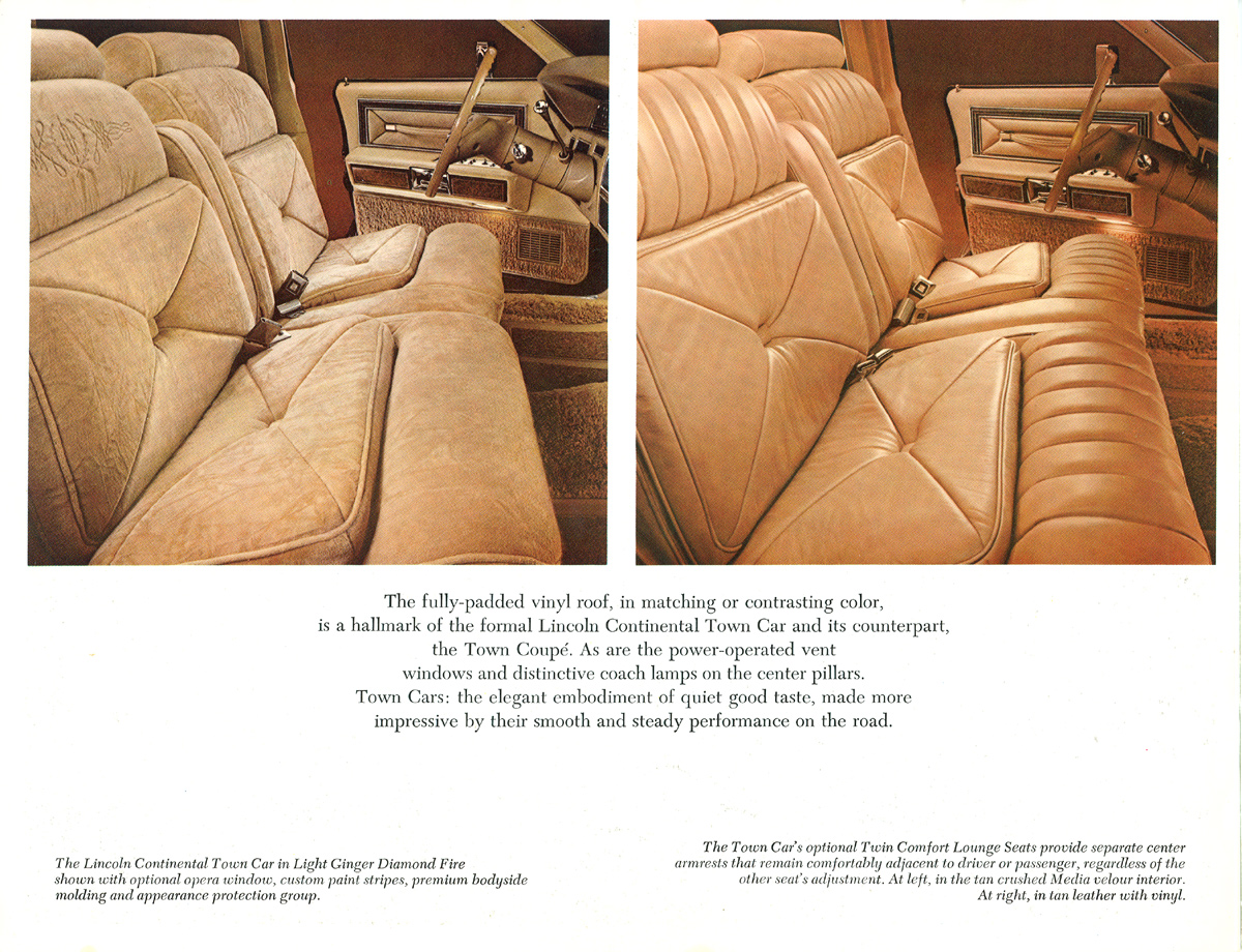 1976 Lincoln Continental Brochure Page 7